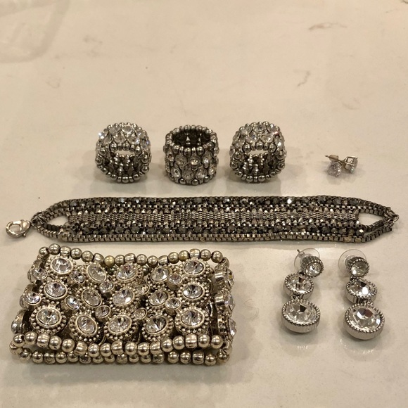 unknown Jewelry - Rhinestone jewelry 7 piece bundle